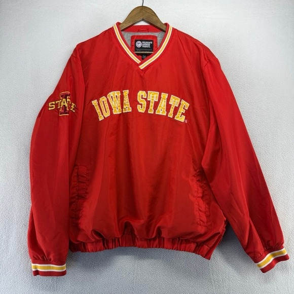 G-III Sports by Carl Banks Other - G-III Windbreaker Mens XL Red Iowa State Cyclones NCAA Pullover Jacket Polyester